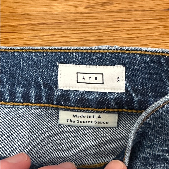 AYR Women's The Secret Sauce Straight Leg Jeans - Picture 2 of 6